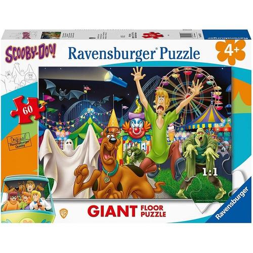 Puzzle Géant De Sol - Pièces Xxl - Scooby-Doo! - 60 Pièces