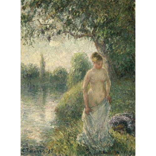 Pissarro Camille : La Baigneuse, 1895 - Puzzle 2000 Pièces