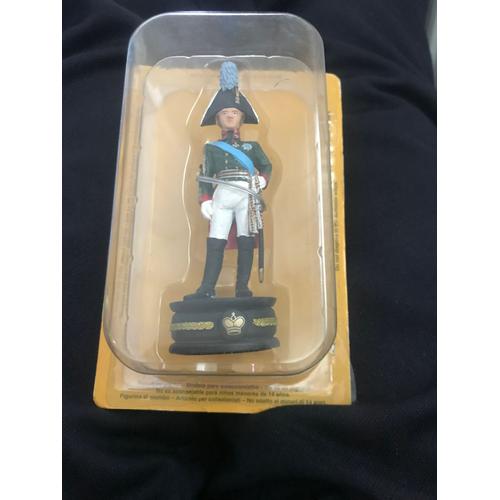 Figurine Alexandre 1er - Jeu D Echecs Napoleon - Roi Noir - Altaya