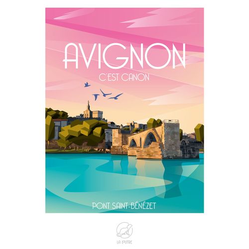 Avignon C'est Canon - Pont Saint-Bénézet - Puzzle 1000 Pièces