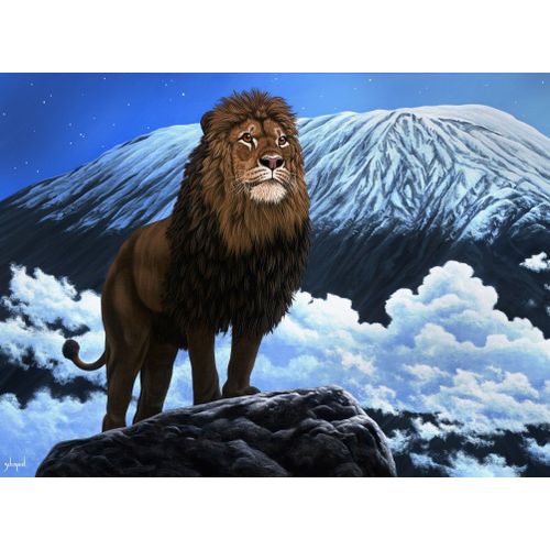 Schim Schimmel - King Of Kilimanjaro - Puzzle 2000 Pièces