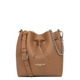 Sac bourse A lacets coulissants S Pur & Element City Lancaster 423-38 Camel - In - Champagne