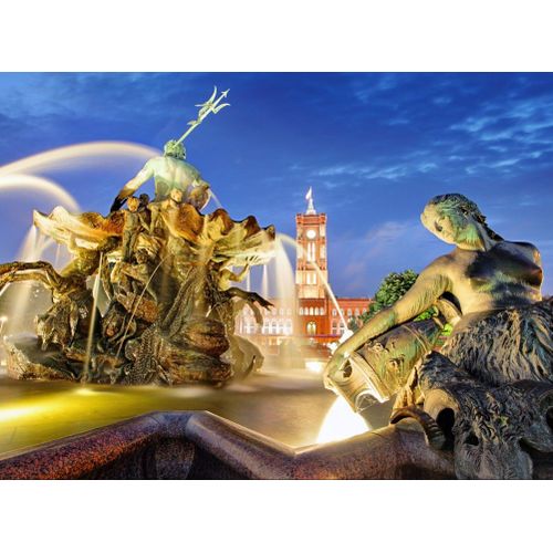 Deutschland Edition - Berlin, Alexanderplatz Und Rotes Rathaus - Puzzle 2000 Pièces