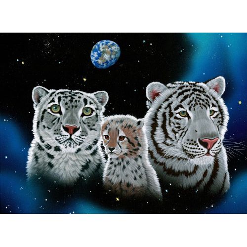 Schim Schimmel - Gentle Family - Puzzle 2000 Pièces