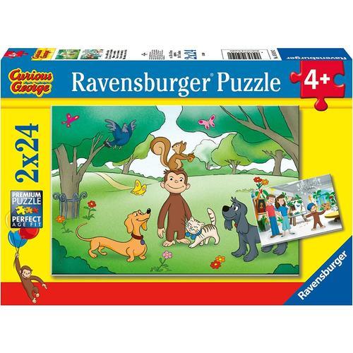 2 Puzzles - George - 24 Et 24 Pièces