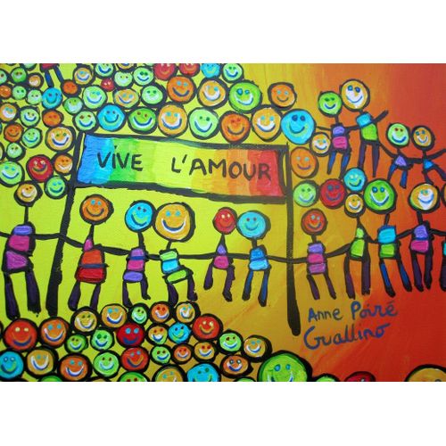 Anne Poiré & Patrick Guallino - Vive L'amour - Puzzle 300 Pièces