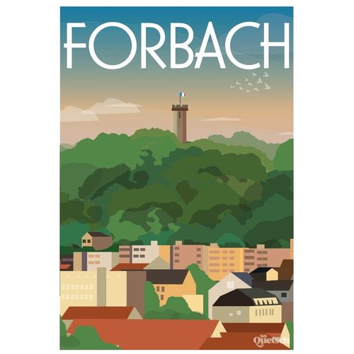 Forbach, Moselle, France - Puzzle 1000 Pièces