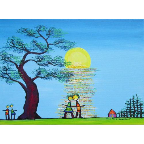 Anne Poiré & Patrick Guallino - Ecrit Dans Le Ciel - Puzzle 2000 Pièces