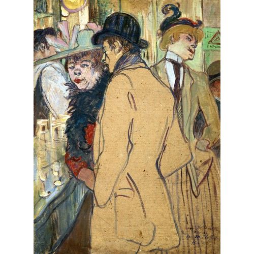 Henri De Toulouse-Lautrec : Alfred La Guigne, 1894 - Puzzle 2000 Pièces