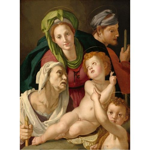 Agnolo Bronzino : La Sainte Famille, 1527/1528 - Puzzle 2000 Pièces