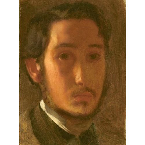 Edgar Degas : Autoportrait Avec Col Blanc, 1857 - Puzzle 2000 Pièces