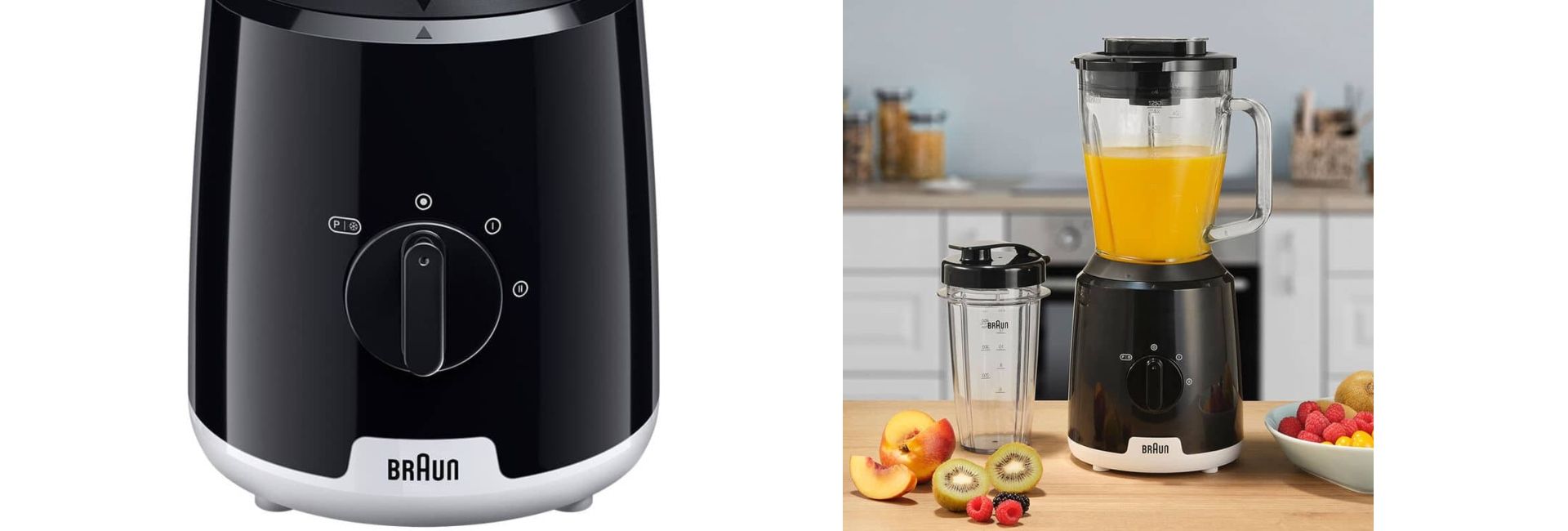 Blender Braun PowerBlend 1 JB1051BK Noir image 1 | Rakuten