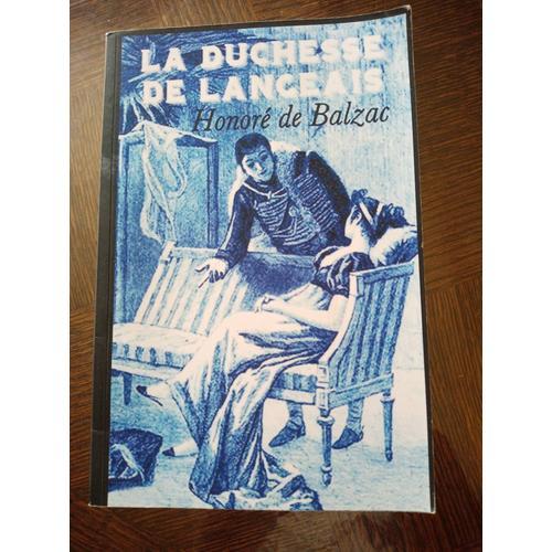 La Duchesse De Langeais Par Honoré De Balzac