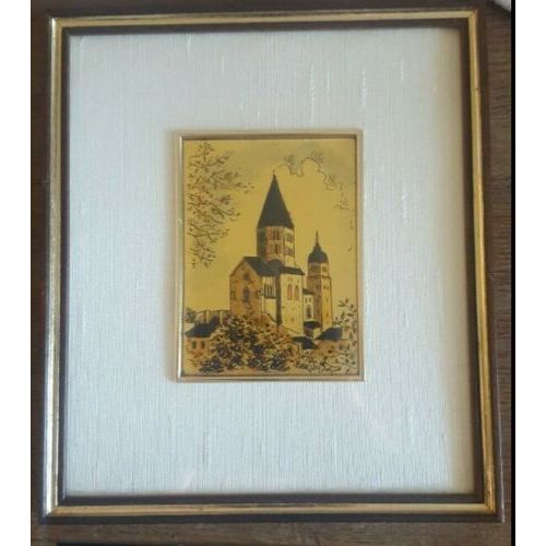 Tableau Barj-Buzzoni. Serie Oro 985%. Avec Certificat De Garantie.
