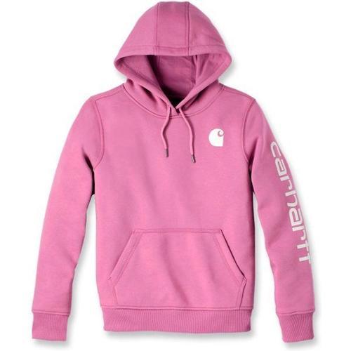 Women's Logo Sleeve Graphic Sweat À Capuche Taille M, Rose