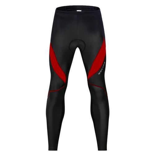 Wosawe-Pantalon De Cyclisme Pour Homme,Legging Moulant Rembourré En Gel 3d,Pour Vtt,Printemps Et Automne