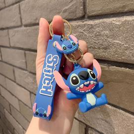 Porte-clés de voiture personnage d'anime Lilo et Stitch expérience poupée  petit monstre cadeau d'anniversaire pour fille 626