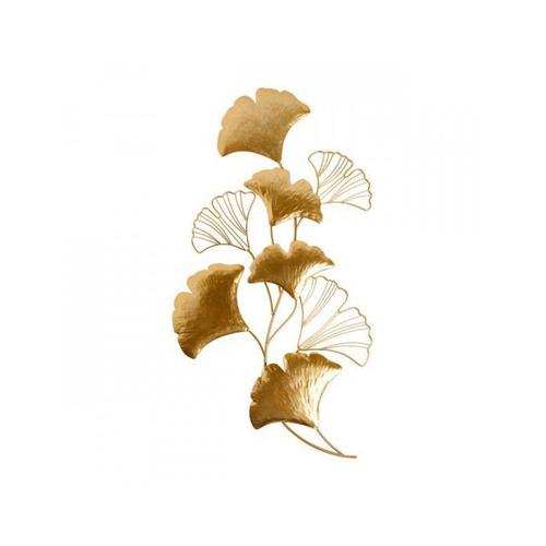 Décoration murale Ginkgo en métal Ostaria