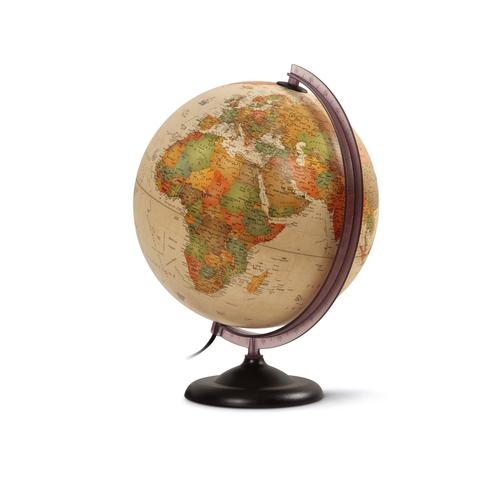 Wonday Globe Terrestre Lumineux 30 Cm "First" Antique