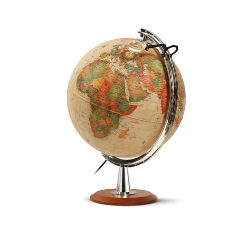 Wonday Globe Terrestre Lumineux 40 Cm "Forty" Antique