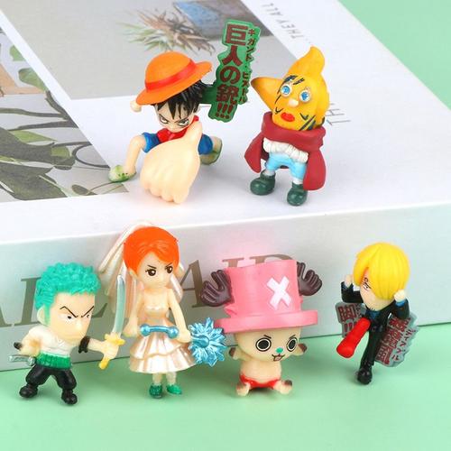 Figurine One Piece Luffy Nami Zoro modèle d'action en PVC jouet