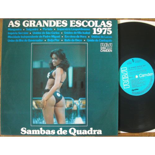 As Grandes Escolas 1975 - Sambas De Quadra