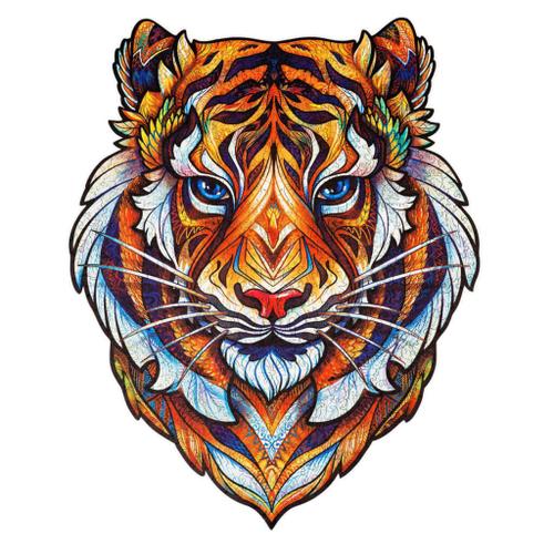 Puzzle En Bois 700 Pcs Lovely Tiger Taille Royale 45x56 Cm Unidragon