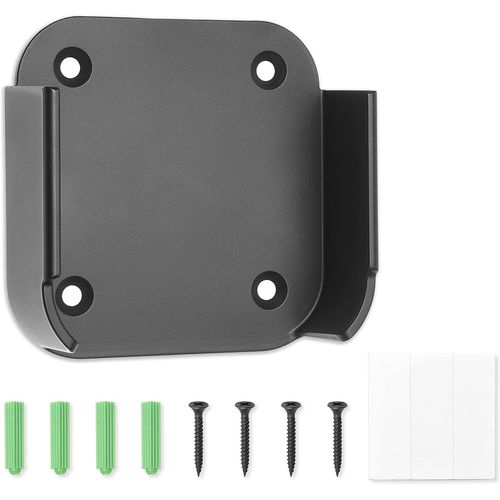 Support Mural pour Apple TV Compatible avec Apple TV 4K (3ème génération) - Support et Cadre de Fixation Facile à Installer - Il Suffit de Fixer, d'insérer et de connecter