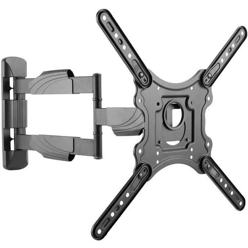 Support mural pour TV ultra fin, inclinable, pivotant et bras type cantilever 43"", 44"", 46"", 47"", 50"", 51"", 55"", 37"", 39"", 40"", 42"" avec fixations VESA de 300 x 300 et 400 x 40 610 mm