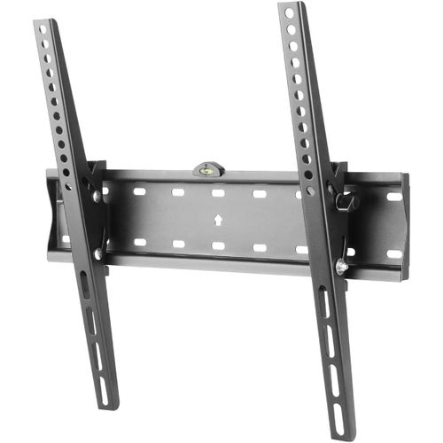 Support Mural pour TV 106,7 cm - 177,8 cm - - Position d'inclinaison - Solide - Profil Fin - VESA Max 400 x 400 - avec Niveau à Bulle intégré et kit de Fixation Murale, 28084R/14