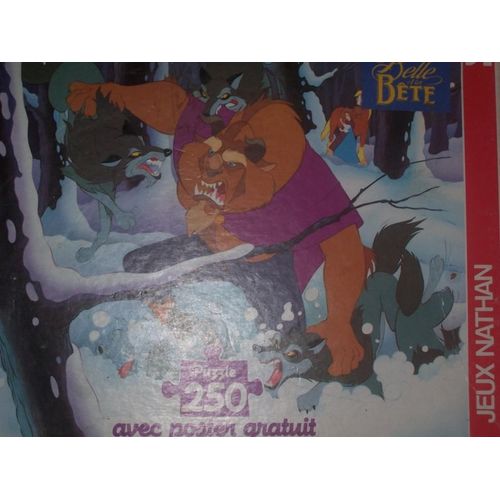 la belle et la bête - Puzzle 250 pièces