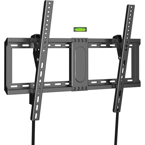 Support Mural TV Inclinable pour téléviseurs Plats et incurvés de 37 à 82 Pouces Fixation Murale TV Inclinable jusqu'à 60 kg, VESA Maximum 600 x 400 mm Support Television Mural