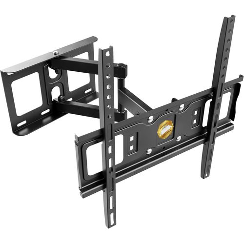 Support TV Mural 30-55"" Pouces (76-140cm), S5144 Orientable et Inclinable Fixation Murale télévision Bras articulé pour télé VESA