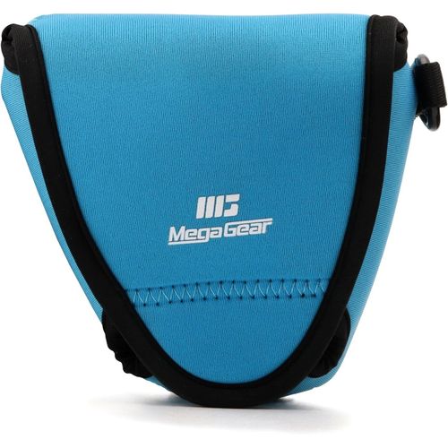 Étui ¿Ultra-léger pour Appareil Photo Neoprene, Sac ¿ Étui de Protection sans Reflets en néoprène pour Fujifilm X-E3 (18-55mm & 23mm) ¿ avec Un Mousqueton pour faciliter Le transp