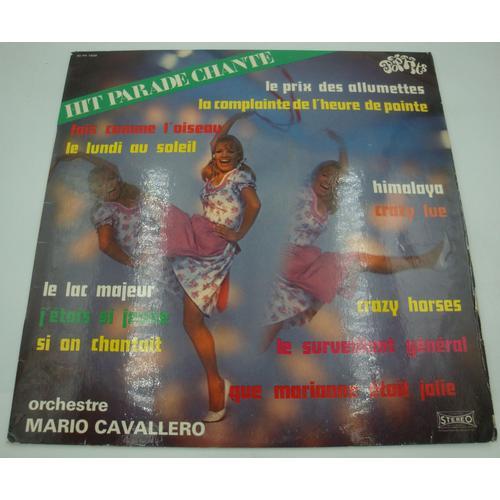 Mario Cavallero - Pop Hits Vol.6 - Fais Comme L'oiseau/Le Prix Des Allumettes Lp 1973