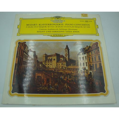 Geza Anda/Salzburger Mozarteums - Klavierkonzerte - Piano Concertos Kv413-Kv450 - Mozart Lp Dg