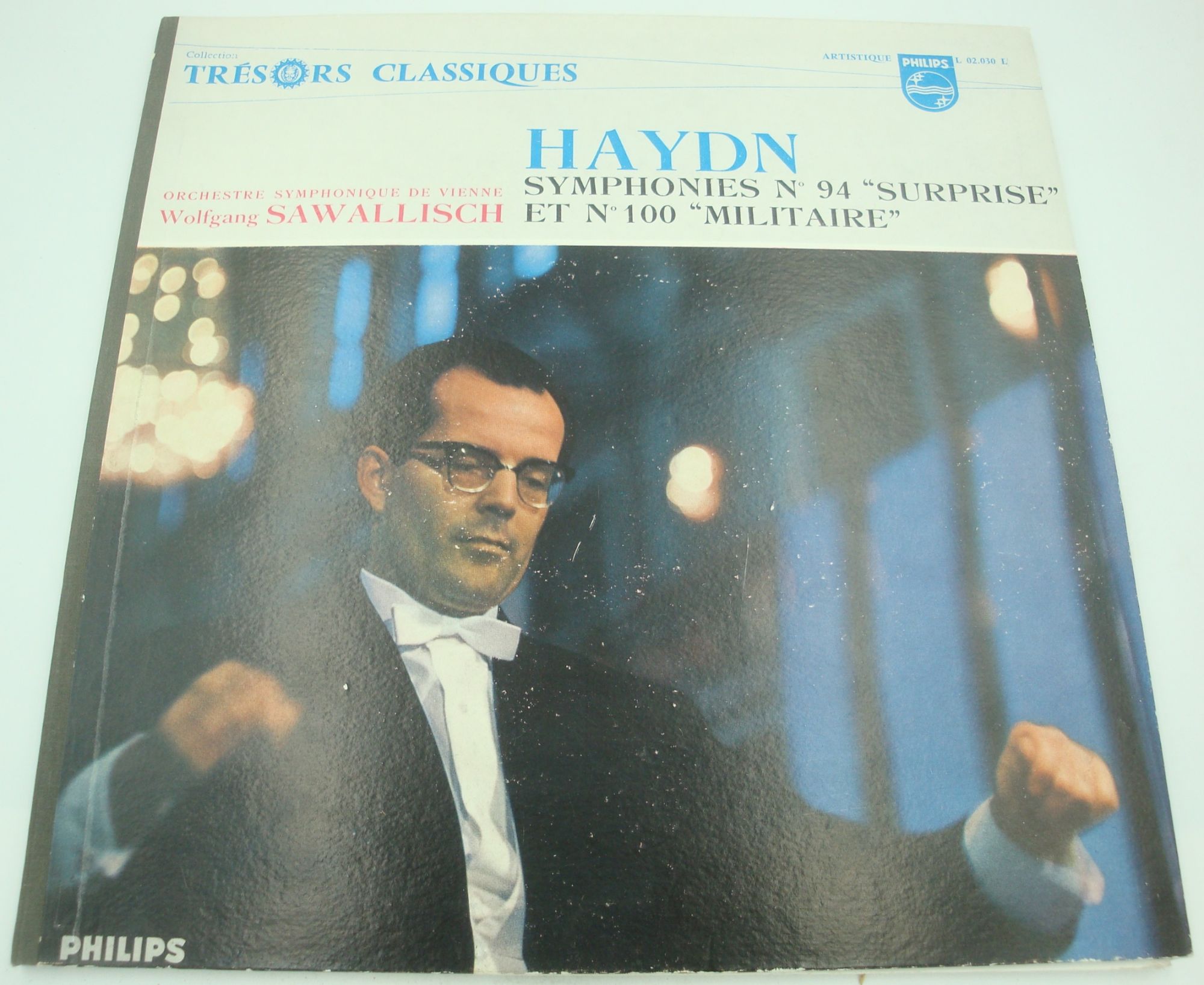 Sawallisch/Vienne - Symphonies N°94 "Surprise" Et 100 "Militaire" - Haydn Lp Philips