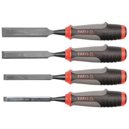 Ensemble de 4 ciseaux à bois YATO