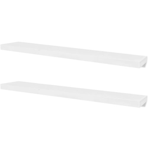 Étagères Murales 4 Pcs Blanc 120 Cm Vidaxl Vidaxl