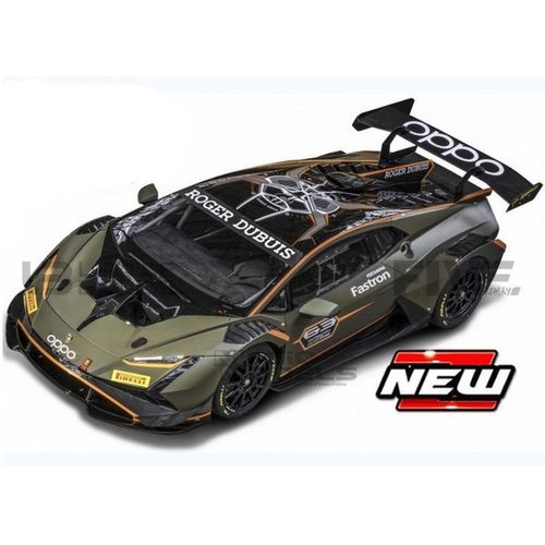 Bburago 1/43 38305gr Lamborghini Huracan Super Trofeo Evo 2 Diecast Modelcar-Bburago