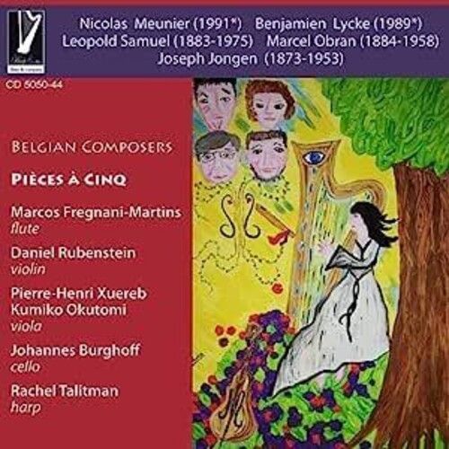 Talitman,Rachel / Fregnani-Martins / Rubenstein - Belgian Composers: Pieces A Cinq [Compact Discs] Australia - Import