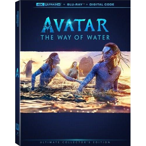 Avatar: The Way Of Water [Ultra Hd] With Blu-Ray, Collector's Ed, 4k Mastering, Ultimate Ed, 3 Pack, Ac-3/Dolby Digital, Digital Copy, Dolby, Digital Theater System, Dubbed, Subtitled