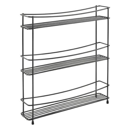 Étagère À Épices À 3 Niveaux Kumino Noir Metaltex