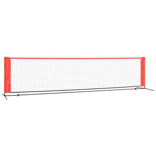 Filet de badminton réglable 300x103x94-158 cm Métal