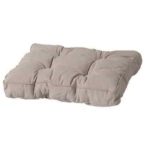 Coussin De Siège Matelas Panama 47x47 Cm Beige Clair Madison