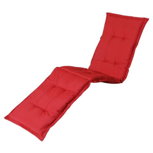 Coussin De Chaise Longue Panama 200x65 Cm Rouge Brique Madison