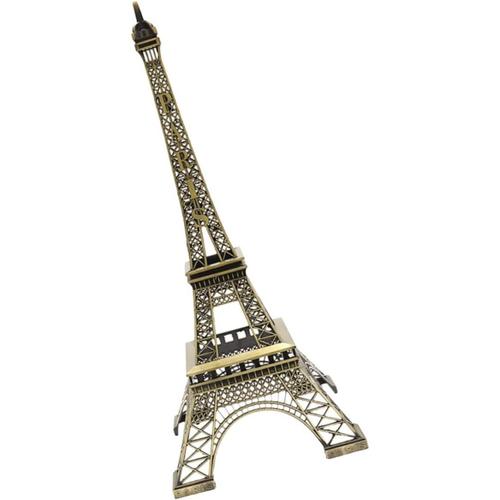 Tour Eiffel en Métal Modèles Tour Eiffel Décor en Métal Décor Modèle De  Construction en Métal Alliage Tour Eiffel Prop Décoratif en Métal Artisanat  Alliage en Fer Forgé Paris
