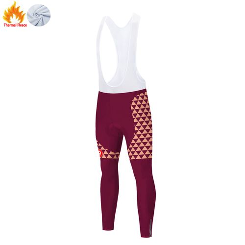 Kraken Octopus-Pantalon De Cyclisme En Polaire Pour Homme,Pantalon De Vélo De Course,Hiver