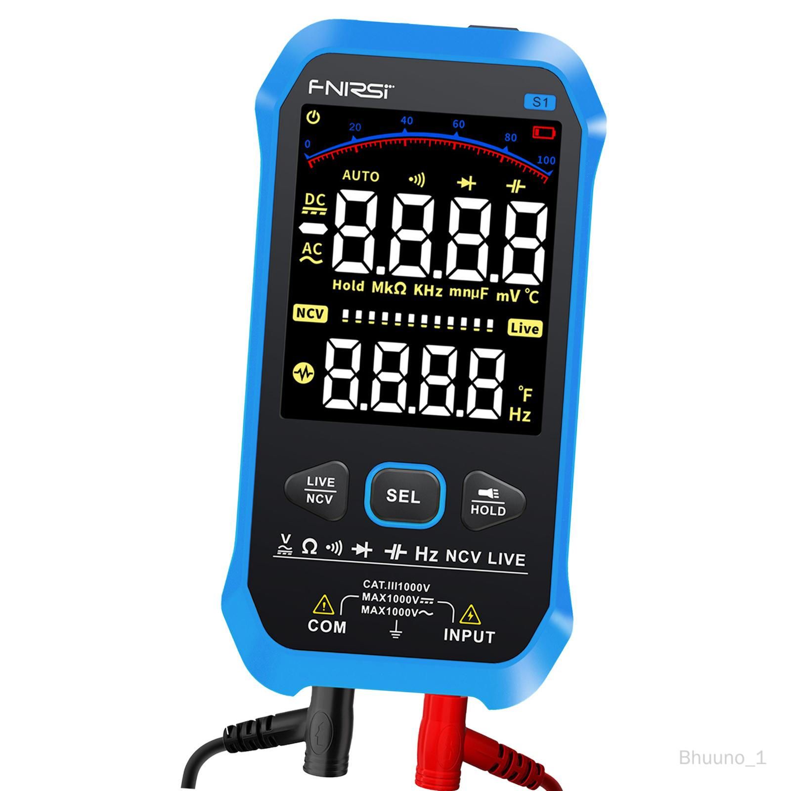 Testeur électrique intelligent multimètre numérique de poche multifonctionnel  multimètre intelligent pour réparation de voiture industrielle réparation  mécanique de fusible à usage domestique