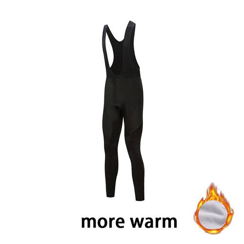 Pantalon De Cyclisme D'hiver Classique Pour Homme,Short D'équitation De Vélo,Pantalon De Course À Pied De Sport,Noir,Thermique,Sourire,Long,Bavoir,2024